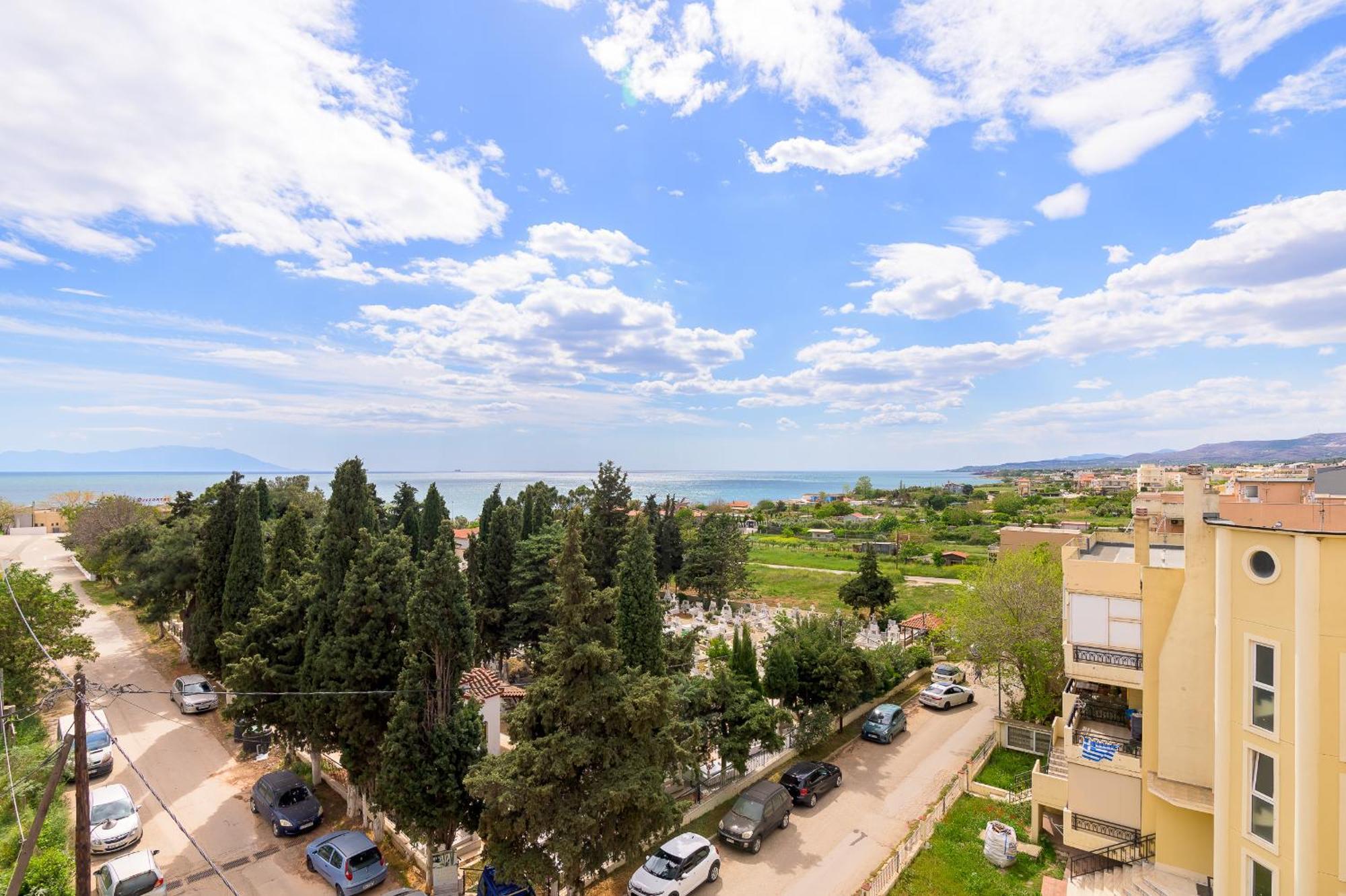 Sea View Apartment Nea Chili Luaran gambar
