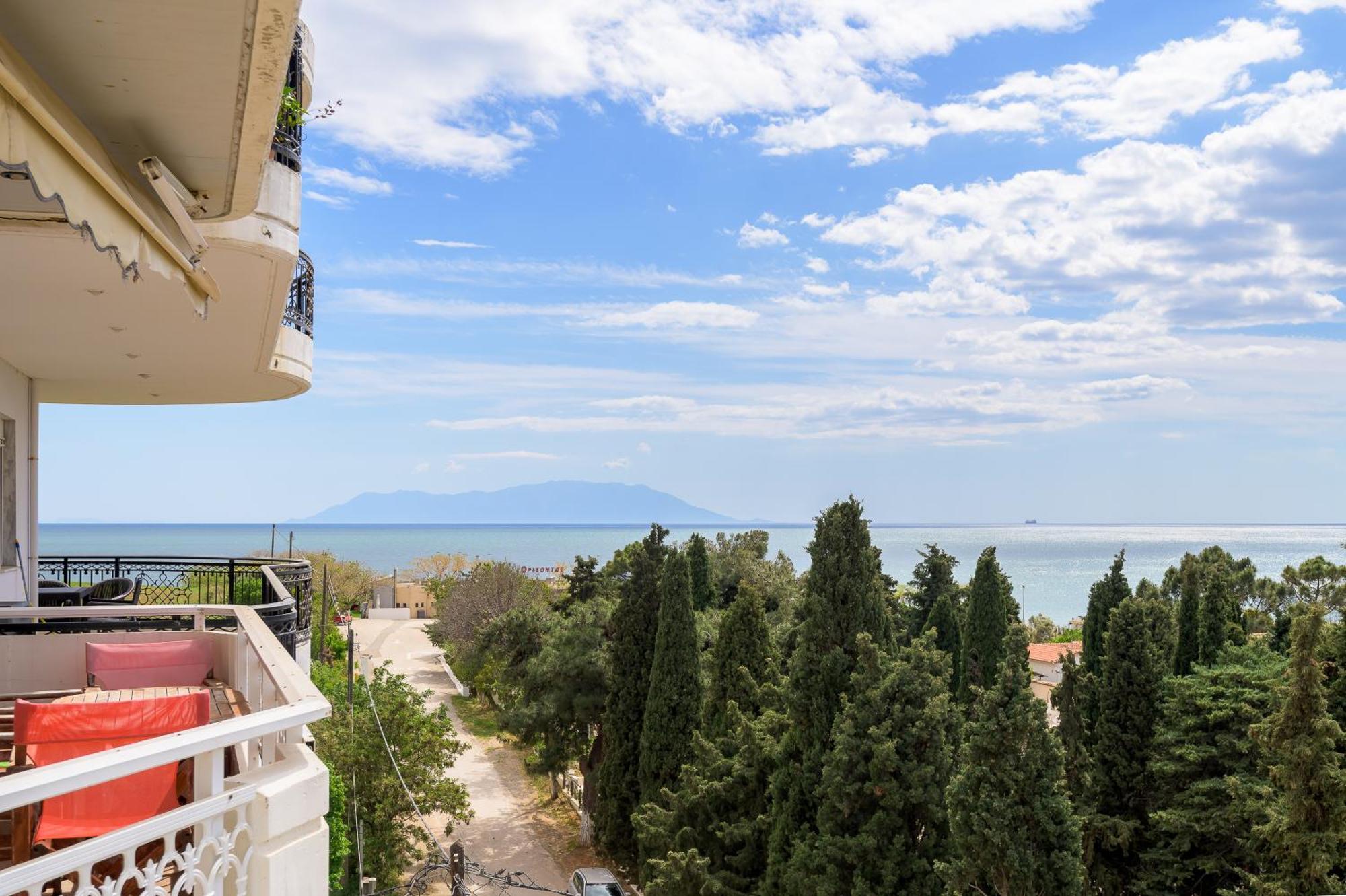 Sea View Apartment Nea Chili Luaran gambar